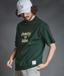 seventy seven（セブンティセブン）の「mt10613- heavy oz  S-S rugged t-shirt (monogram) Tシャツ(7726W260)（Tシャツ/カットソー）」