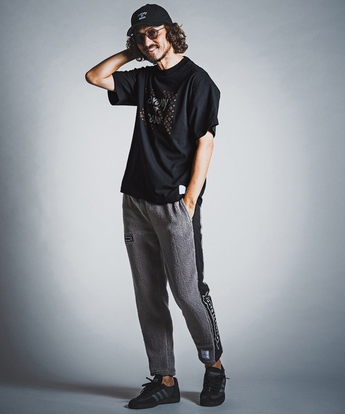 seventy seven（セブンティセブン）の「mt10613- heavy oz  S-S rugged t-shirt (monogram) Tシャツ(7726W260)（Tシャツ/カットソー・メンズ・ホワイト/ブラック/グリーン・S/M/L/XL）」の14枚目の写真