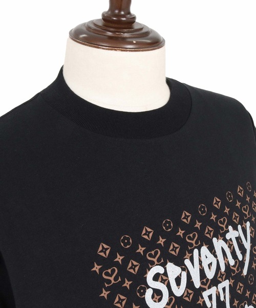 seventy seven（セブンティセブン）の「mt10613- heavy oz  S-S rugged t-shirt (monogram) Tシャツ(7726W260)（Tシャツ/カットソー・メンズ・ホワイト/ブラック/グリーン・S/M/L/XL）」の20枚目の写真