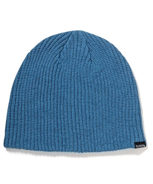 430(フォーサーティ)の「mko13795-CR MID BEANIE ビーニー ニット帽(26-172)(ニットキャップ/ビーニー・メンズ・グレー/アイボリー/ブルー/ブラック・FREE)」の4枚目の写真