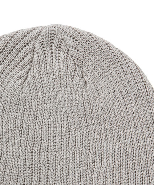 430(フォーサーティ)の「mko13795-CR MID BEANIE ビーニー ニット帽(26-172)(ニットキャップ/ビーニー・メンズ・グレー/アイボリー/ブルー/ブラック・FREE)」の5枚目の写真