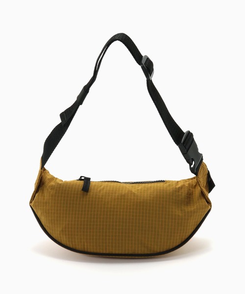JOURNAL STANDARD(ジャーナルスタンダード)の「XS BAGGAGE × JOURNAL STANDARD WAIST POUCH-LIP STOP(ショルダーバッグ・メンズ・ライトグレー/ピンク/イエロー系その他/アーミー・FREE)」の6枚目の写真