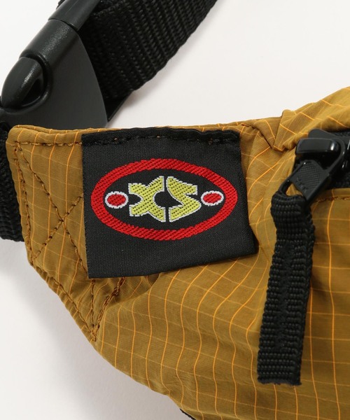 JOURNAL STANDARD(ジャーナルスタンダード)の「XS BAGGAGE × JOURNAL STANDARD WAIST POUCH-LIP STOP(ショルダーバッグ・メンズ・ライトグレー/ピンク/イエロー系その他/アーミー・FREE)」の10枚目の写真