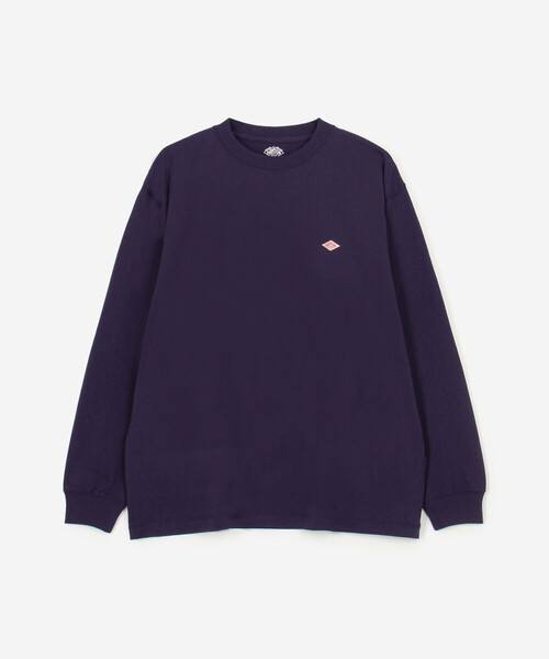 DANTON(ダントン)の「DANTON | クルーネック 長袖Tシャツ SOLID MEN(Tシャツ/カットソー・メンズ・パープル/ダークグリーン・L/S/XL/M)」の6枚目の写真