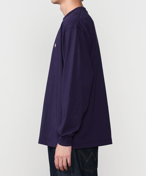 DANTON(ダントン)の「DANTON | クルーネック 長袖Tシャツ SOLID MEN(Tシャツ/カットソー・メンズ・パープル/ダークグリーン・L/S/XL/M)」の11枚目の写真