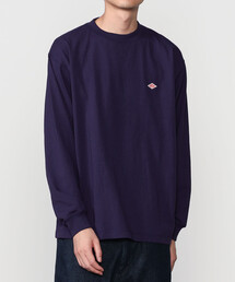 DANTON | クルーネック 長袖Tシャツ SOLID MEN