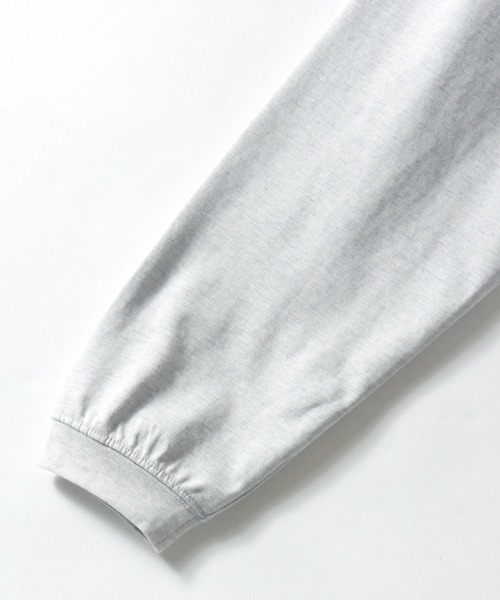SITRY（シトリー）の「SITRY Double Face Mulch Function Drawcord T-shirt/別注 吸水速乾 抗菌 ダブルフェイス 配色 オーバーサイズ ドローコード ロールアップ 長袖Tシャツ ロンT レディース メンズ（Tシャツ/カットソー・メンズ・グレー/ベージュ/ネイビー/ブラック/アッシュ/チャコール・M/L/XL）」の21枚目の写真