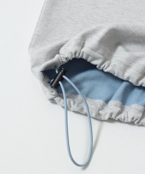 SITRY（シトリー）の「SITRY Double Face Mulch Function Drawcord T-shirt/別注 吸水速乾 抗菌 ダブルフェイス 配色 オーバーサイズ ドローコード ロールアップ 長袖Tシャツ ロンT レディース メンズ（Tシャツ/カットソー・メンズ・グレー/ベージュ/ネイビー/ブラック/アッシュ/チャコール・M/L/XL）」の20枚目の写真