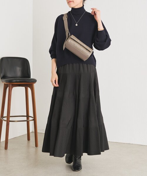BEARDSLEY（ビアズリー）の「ミニレザードットボディバッグ《本革》（ショルダーバッグ・レディース・ブラック/シルバー/グレー系その他・FREE）」の16枚目の写真