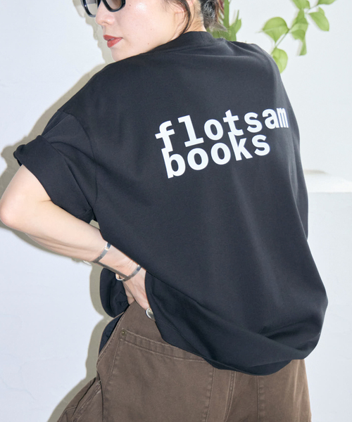 LOOSE JOINTS(ルーズジョインツ)の「LOOSE JOINTS FROTSAMBOOKS S' S/S Tシャツ(Tシャツ/カットソー・レディース・ブラック/ホワイト・MEDIUM)」の15枚目の写真