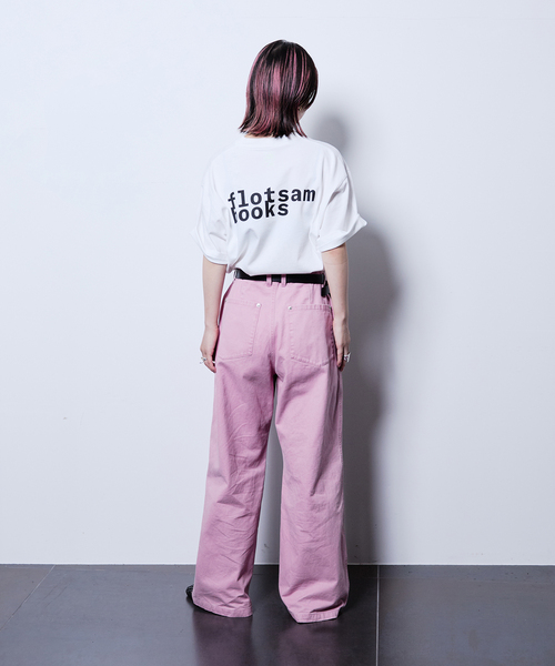 LOOSE JOINTS(ルーズジョインツ)の「LOOSE JOINTS FROTSAMBOOKS S' S/S Tシャツ(Tシャツ/カットソー・レディース・ブラック/ホワイト・MEDIUM)」の19枚目の写真