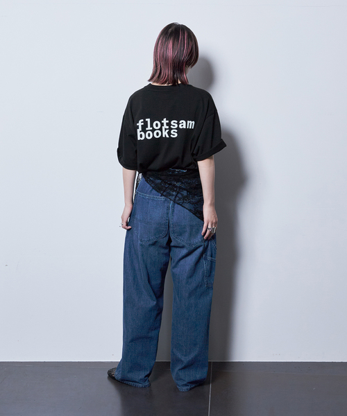 LOOSE JOINTS(ルーズジョインツ)の「LOOSE JOINTS FROTSAMBOOKS S' S/S Tシャツ(Tシャツ/カットソー・レディース・ブラック/ホワイト・MEDIUM)」の21枚目の写真