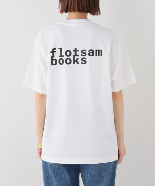 LOOSE JOINTS(ルーズジョインツ)の「LOOSE JOINTS FROTSAMBOOKS S' S/S Tシャツ(Tシャツ/カットソー・レディース・ブラック/ホワイト・MEDIUM)」の4枚目の写真