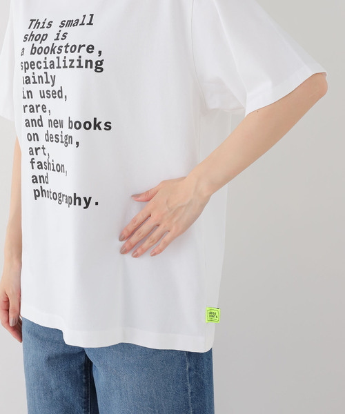 LOOSE JOINTS(ルーズジョインツ)の「LOOSE JOINTS FROTSAMBOOKS S' S/S Tシャツ(Tシャツ/カットソー・レディース・ブラック/ホワイト・MEDIUM)」の5枚目の写真