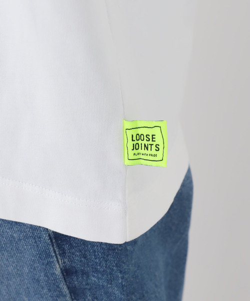 LOOSE JOINTS(ルーズジョインツ)の「LOOSE JOINTS FROTSAMBOOKS S' S/S Tシャツ(Tシャツ/カットソー・レディース・ブラック/ホワイト・MEDIUM)」の6枚目の写真