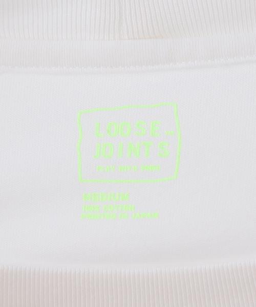 LOOSE JOINTS(ルーズジョインツ)の「LOOSE JOINTS FROTSAMBOOKS S' S/S Tシャツ(Tシャツ/カットソー・レディース・ブラック/ホワイト・MEDIUM)」の7枚目の写真