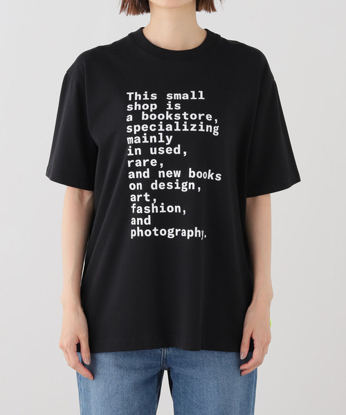 LOOSE JOINTS(ルーズジョインツ)の「LOOSE JOINTS FROTSAMBOOKS S' S/S Tシャツ(Tシャツ/カットソー・レディース・ブラック/ホワイト・MEDIUM)」の10枚目の写真