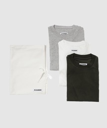 T-SHIRT LS 3 PACK EMB