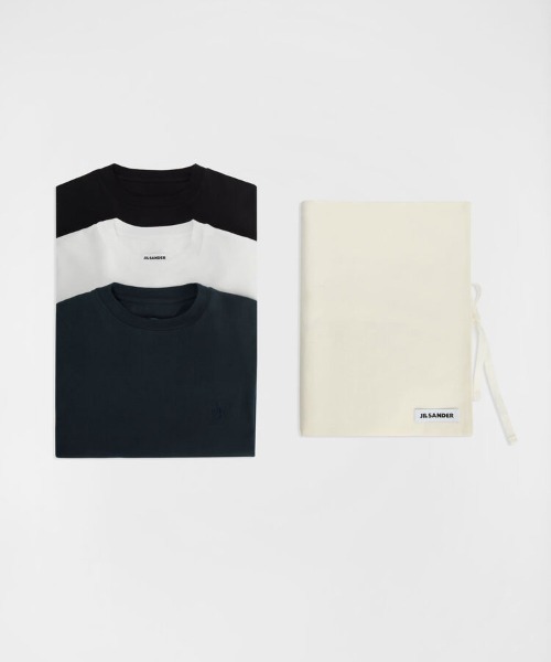 JIL SANDER(ジルサンダー)の「T-SHIRT LS 3 PACK EMB(Tシャツ/カットソー・レディース・その他/その他1・S/M/L/XL)」の1枚目の写真