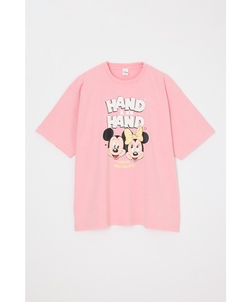 Disney SERIES CREATED by MUS(ディズニーシリーズクリエイテッドバイエムユーエス)の「MD (M&M) HEART BIG Tシャツ(Tシャツ/カットソー・レディース・ブラック/レッド/ブルー・FREE)」の3枚目の写真