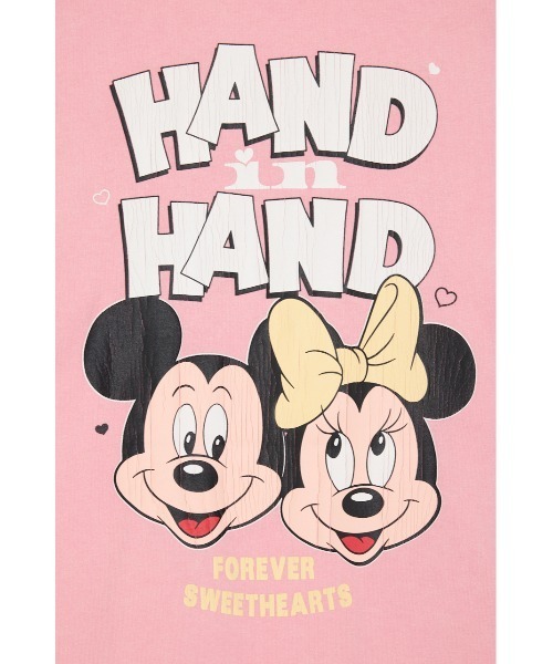Disney SERIES CREATED by MUS(ディズニーシリーズクリエイテッドバイエムユーエス)の「MD (M&M) HEART BIG Tシャツ(Tシャツ/カットソー・レディース・ブラック/レッド/ブルー・FREE)」の8枚目の写真