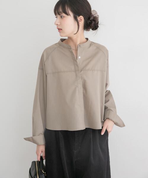 ITEMS URBANRESEARCH(アイテムズ アーバンリサーチ)の「ニットキャミソールレイヤードブラウス(シャツ/ブラウス・レディース・ベージュ/ライトブルー・FREE)」の19枚目の写真