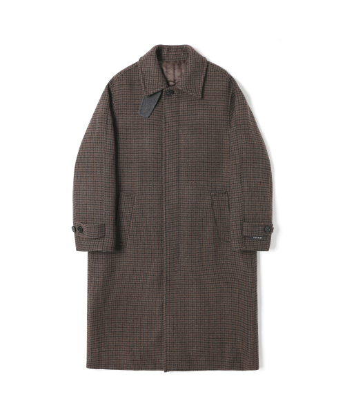 ADHOC(アドホック)の「男女共用セミオーバーバルマカンコート (DK-BROWN) (HBAHC90)(チェスターコート・レディース・その他・FREE/100/95/105)」の1枚目の写真