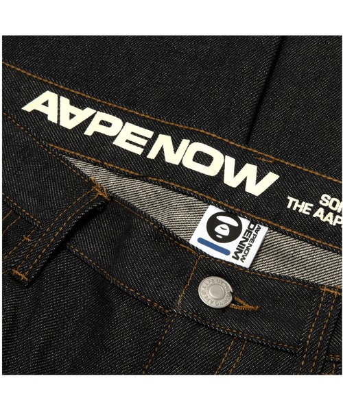 AAPE BY A BATHING APE（エーエイプバイアベイシングエイプ）の「AAPE NOW DENIM PANTS（デニムパンツ・メンズ・ブルー系その他2・X-LARGE/SMALL/MEDIUM/LARGE）」の5枚目の写真
