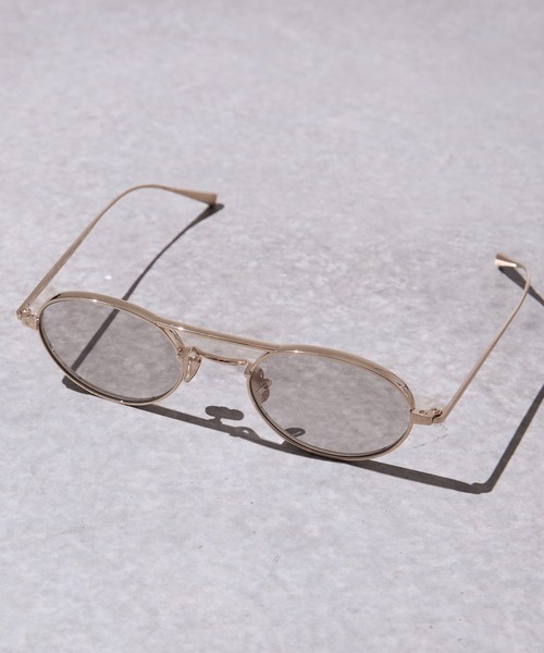 EYEVAN(アイヴァン)の「【EYEVAN/アイヴァン】ELDRIDGE 49 G-LT.GY(サングラス・メンズ・ゴールド・FREE)」の2枚目の写真