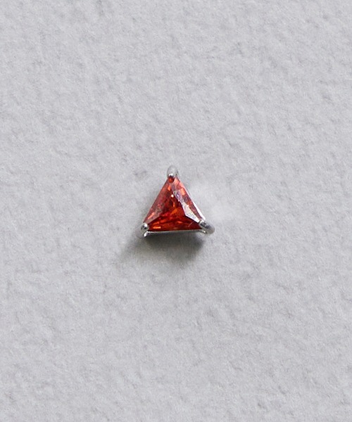 Zoule(ゾーラ)の「Zoule ゾーラ:First pierce ファーストピアス FPZ-7 ピアス(ピアス(片耳用)・レディース・クリア/ブラック/レッド・FREE)」の3枚目の写真