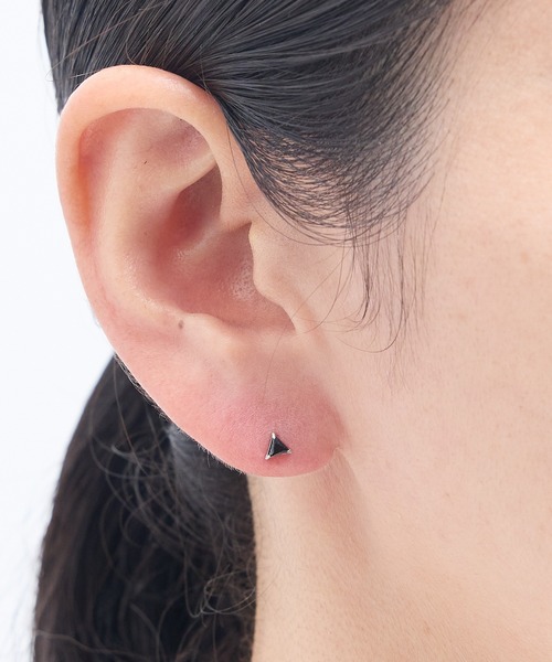 Zoule(ゾーラ)の「Zoule ゾーラ:First pierce ファーストピアス FPZ-7 ピアス(ピアス(片耳用)・レディース・クリア/ブラック/レッド・FREE)」の11枚目の写真