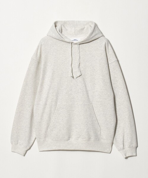 NICE WEATHER（ナイスウェザー）の「＜NICE WEATHER＞NICE ロゴ フーディ（パーカー・メンズ・モカ/パープル/ライトグレー・S/XS/XL/L/M）」の2枚目の写真