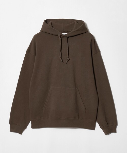 NICE WEATHER（ナイスウェザー）の「＜NICE WEATHER＞NICE ロゴ フーディ（パーカー・メンズ・モカ/パープル/ライトグレー・S/XS/XL/L/M）」の3枚目の写真