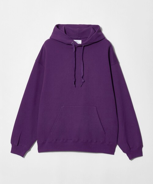 NICE WEATHER（ナイスウェザー）の「＜NICE WEATHER＞NICE ロゴ フーディ（パーカー・メンズ・モカ/パープル/ライトグレー・S/XS/XL/L/M）」の18枚目の写真