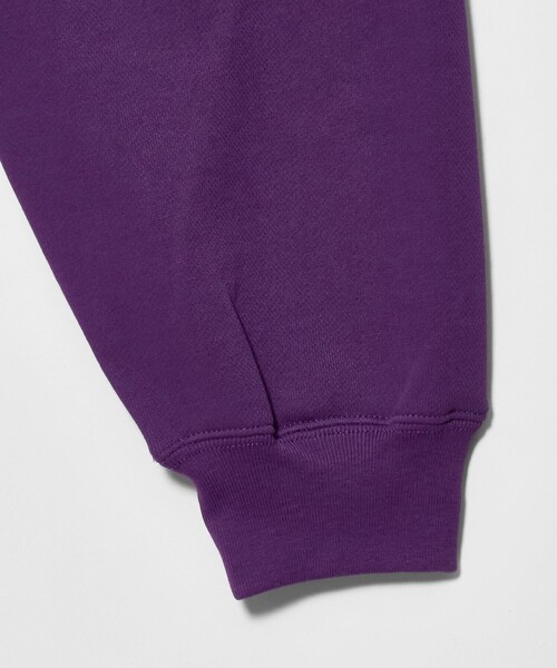 NICE WEATHER（ナイスウェザー）の「＜NICE WEATHER＞NICE ロゴ フーディ（パーカー・メンズ・モカ/パープル/ライトグレー・S/XS/XL/L/M）」の21枚目の写真