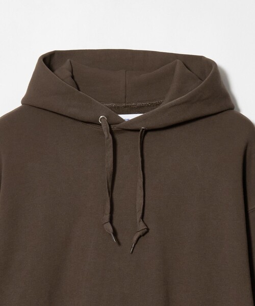 NICE WEATHER（ナイスウェザー）の「＜NICE WEATHER＞NICE ロゴ フーディ（パーカー・メンズ・モカ/パープル/ライトグレー・S/XS/XL/L/M）」の10枚目の写真