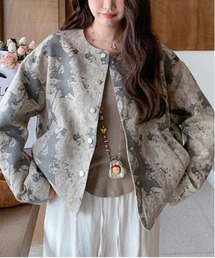予約商品】ノーカラージャケット（コットン）ファッション通販 - ZOZOTOWN