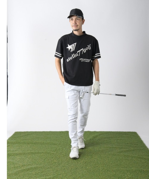 stella77golf（ステラセブンティーンセブンゴルフ）の「極上ｽﾄﾚｯﾁｺﾞﾙﾌﾊﾟﾝﾂ（チノパンツ・メンズ・ネイビー系/ベージュ/ブラック/ネイビー/グレー/ベージュ系/グレー系/ブラック系/ホワイト系/ホワイト・4/LARGE/MEDIUM/2/5/X-LARGE/XX-LARGE/3）」の14枚目の写真