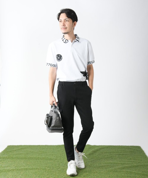 stella77golf（ステラセブンティーンセブンゴルフ）の「極上ｽﾄﾚｯﾁｺﾞﾙﾌﾊﾟﾝﾂ（チノパンツ・メンズ・ネイビー系/ベージュ/ブラック/ネイビー/グレー/ベージュ系/グレー系/ブラック系/ホワイト系/ホワイト・4/LARGE/MEDIUM/2/5/X-LARGE/XX-LARGE/3）」の17枚目の写真