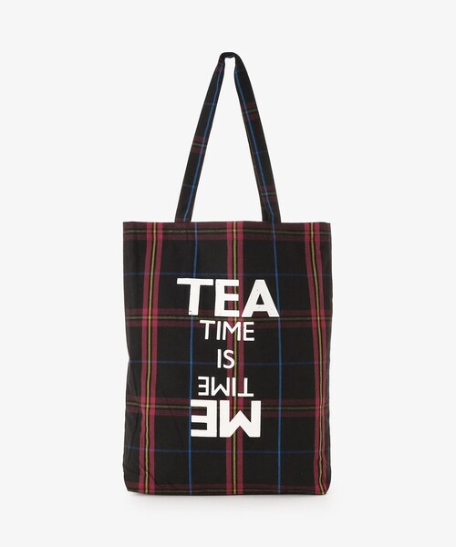 Afternoon Tea(アフタヌーンティー)の「トートバッグ/Afternoon Tea Original Tartans(トートバッグ・レディース・ブラック・ONE SIZE)」の1枚目の写真