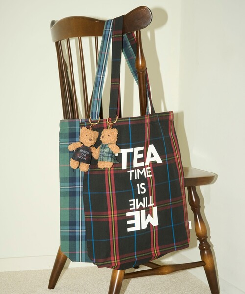 Afternoon Tea(アフタヌーンティー)の「トートバッグ/Afternoon Tea Original Tartans(トートバッグ・レディース・ブラック・ONE SIZE)」の2枚目の写真