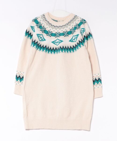 BILLABONG(ビラボン)の「BILLABONG ウィメンズ FAIR ISLE SWEATER ONEPIECE ワンピース 【2026年秋冬モデル】/ビラボンジャガードニットワンピ(ワンピース・レディース・ブラウン/アイボリー・MEDIUM/LARGE)」の16枚目の写真