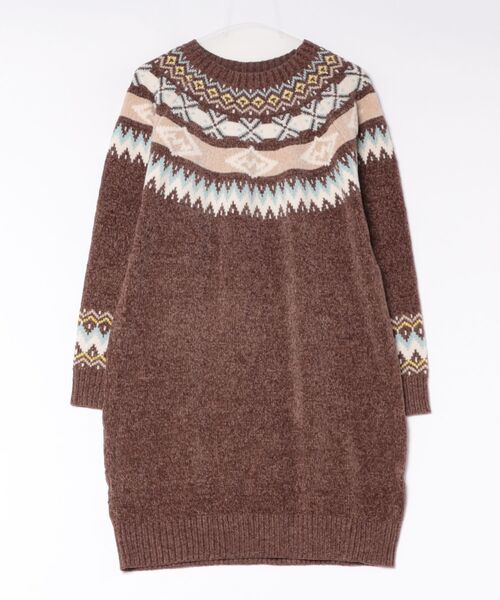 BILLABONG(ビラボン)の「BILLABONG ウィメンズ FAIR ISLE SWEATER ONEPIECE ワンピース 【2026年秋冬モデル】/ビラボンジャガードニットワンピ(ワンピース・レディース・ブラウン/アイボリー・MEDIUM/LARGE)」の17枚目の写真