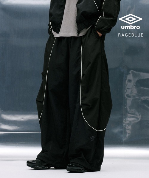 UMBRO(アンブロ)の「【umbro/アンブロ】アンブロ/配色ナイロンパンツ(その他パンツ・メンズ・グレー/ブラック・FREE)」の1枚目の写真