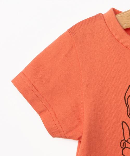 SHIPS KIDS(シップスキッズ)の「SHIPS KIDS:アニマル5-TEE(80~90cm)(Tシャツ/カットソー・キッズ・ブルー/ライトグリーン/オレンジ/グレー/オフホワイト・80/90)」の10枚目の写真