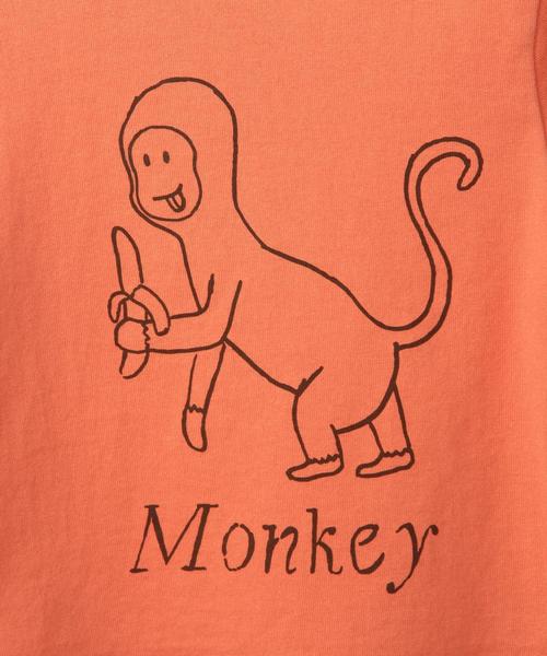 SHIPS KIDS(シップスキッズ)の「SHIPS KIDS:アニマル5-TEE(80~90cm)(Tシャツ/カットソー・キッズ・ブルー/ライトグリーン/オレンジ/グレー/オフホワイト・80/90)」の12枚目の写真