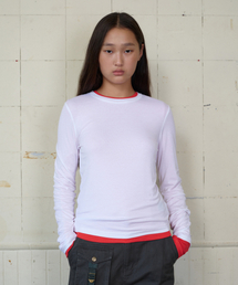 BASIC COLOR LONG SLEEVE WHITE