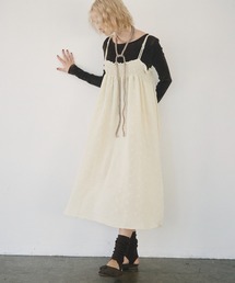 crinkle volume cami onepiece / クリンクルボリュームキャミワンピース