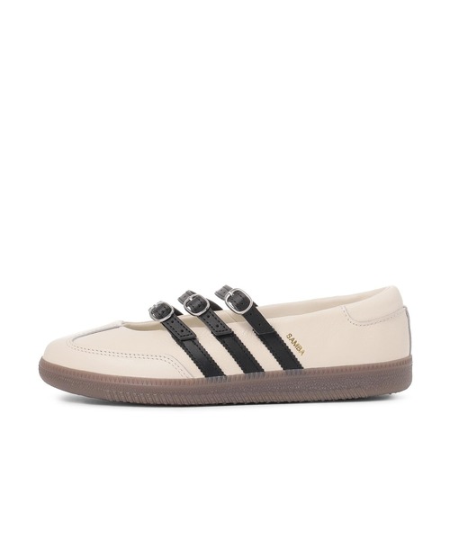 adidas(アディダス)の「SAMBA BALLET W LC5443(バレエシューズ・レディース・ホワイト・25.5cm/25.0cm/24.5cm/24.0cm/23.5cm/23.0cm)」の1枚目の写真