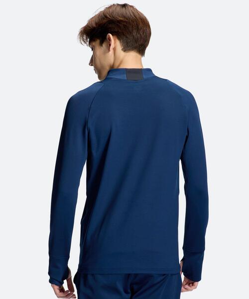 UNDER ARMOUR(アンダーアーマー)の「UAコールドギア プロ モックネック シャツ(トレーニング/メンズ)(Tシャツ/カットソー・メンズ・ネイビー・S/L/M/XL/3XL/2XL)」の2枚目の写真